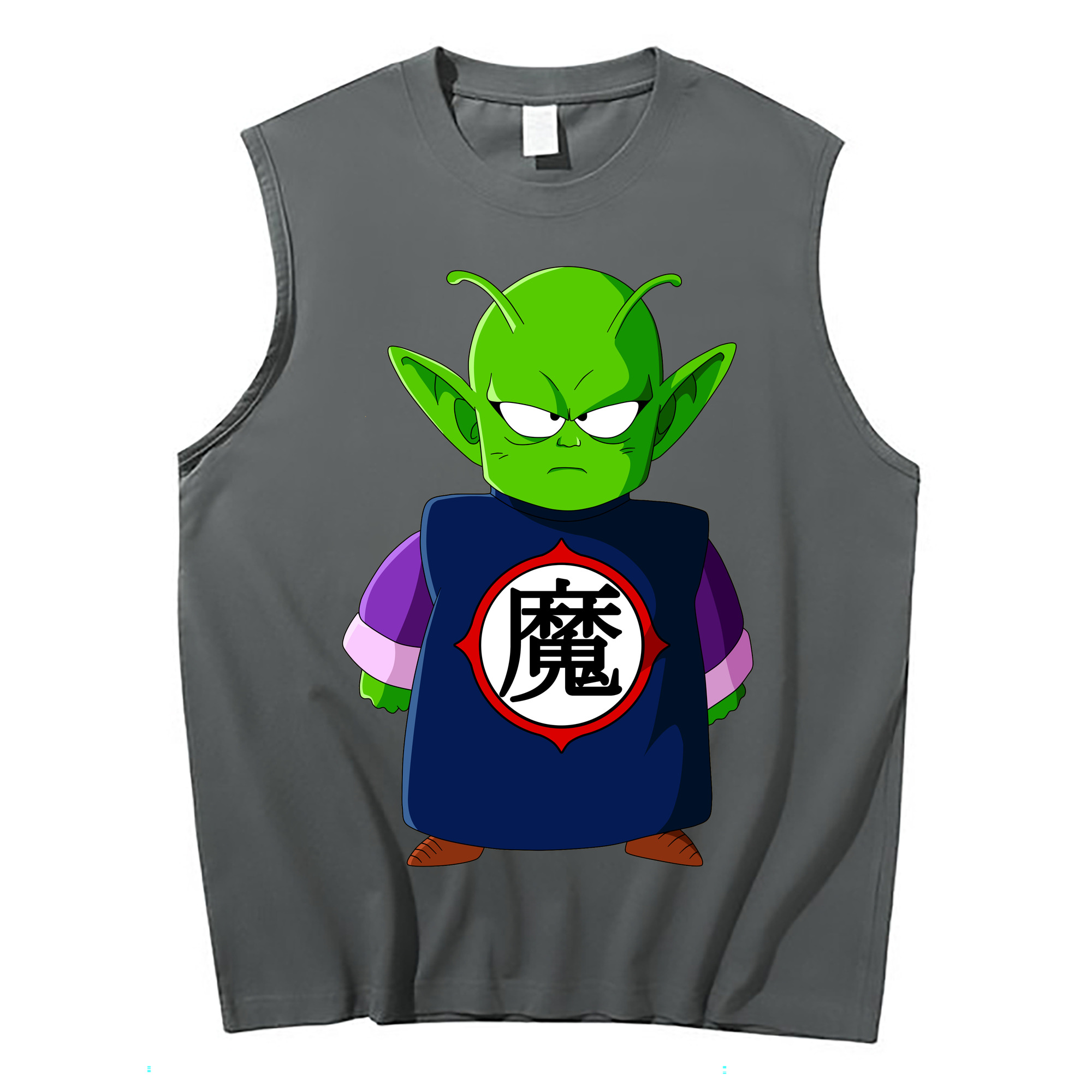 （画像用） ドラゴンボール ピッコロ DRAGON BALL Piccolo コットン100％タンクトップ（フロントプリント）